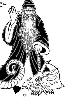 Wizard and dragon